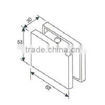 Stainless Steel Glass Patch Fittings/glass Door Glass Patch Fittings DL-019 photo-2