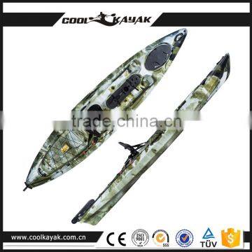 LLDPE material one seater fishing kayak for sale