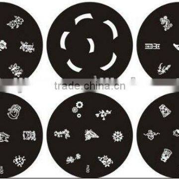 custom nail art stamping plates