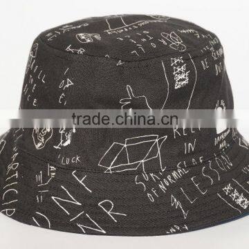 Custom design printing bucket hat