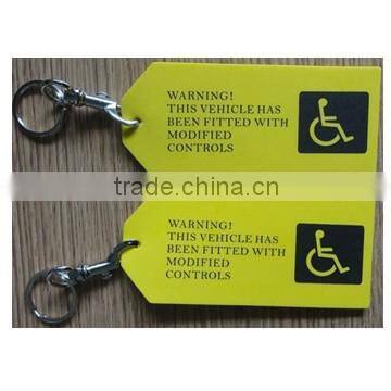special eva keychains customized for speical tips
