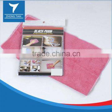 Cheap Microfiber cleaning cloth/ High absorbent microfiber cloth