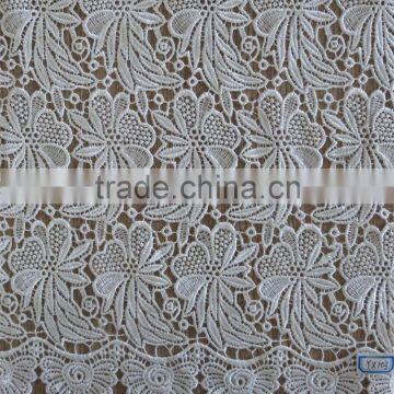 New lace design china factory wholesale bulk embroidery lace fabric