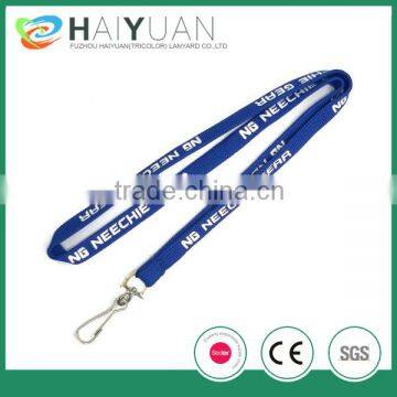 simple blue tubular lanyard hot in canada
