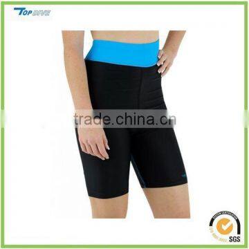 Neoprene High Waisted Exercise Shorts