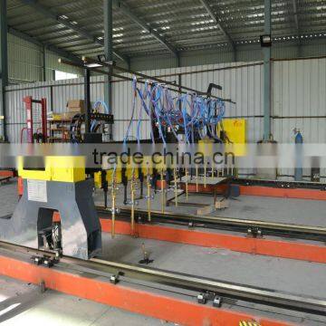 Multi torch cnc flame cutting machine