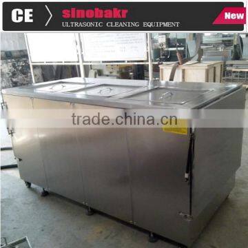 ultrasonic cleaner for diesel oil and water emulsification; diesel oil emulsion ultrasound bubble waves vibration