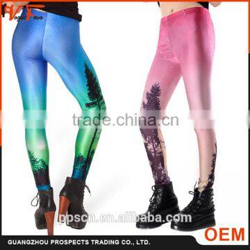 Wholesale High fashion style cheap colorful bulk tight fitness sexy leggings for women