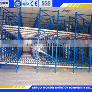 2-12 Levels Carton Flow Racking and Shelving Storage Equipment, 500-3900mm Length