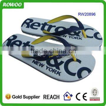 Unique Men Customized Eva Footwear Design Slipper,Customized logo Beach Slipper