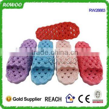 Durable women Breathable PVC summer indoor flip flops slippers