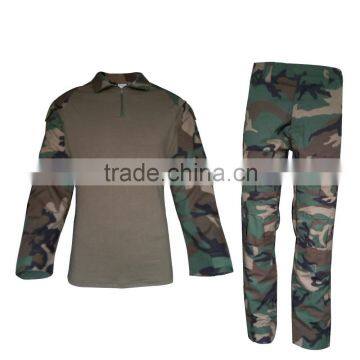 New style woodland camouflage military FROG tactical uniform