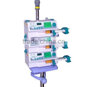 2016 Stackable Syringe Pump with Kvo and Bolus Functions