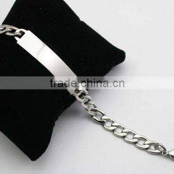 Factory Customize Stainless Steel Tag ID Bracelet Men's Jewelry photo-2