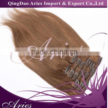 Alibaba Hot Selling Wholesale Peruvian Remy Cheap 100% Human Hair Clip In Hair Extension