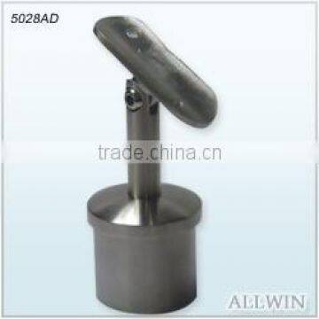 Adjustable Flat Saddle Round Tube Handrail Bracket photo-3