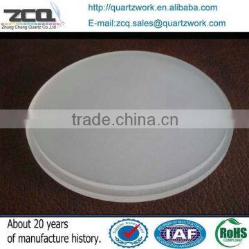 Best Selling Frosted Quartz Glass Plate Fused Silica Sheet