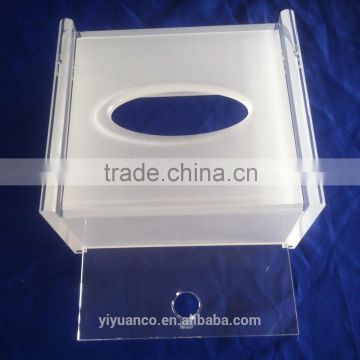 new products clear acrylic tissue box holder/acrylic tissue box cover