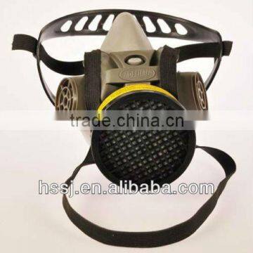 2016 High quality TPR security gas mask single cartridge filter gas mask chemical gas mask with single cartridge style gas mask
