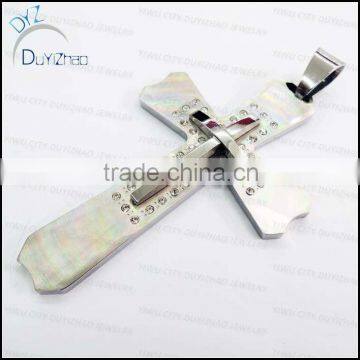 mens large cross pendants costume jewelry