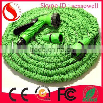 Automatic retractable garden hose expandable hose eu hose 75ft 100ft blue flexi shrink garden hose water hose