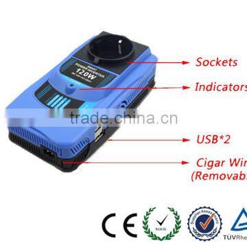New Design 12/24v dc 220v/230v ac Inverter for Car With Dual USB photo-5