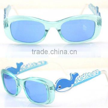 Transparent Frame Sunglasses Dolphin design for Youth