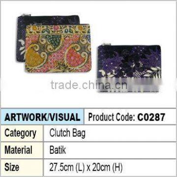 Batik Clutch Bag