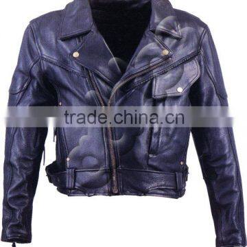 Leather motorbike jackets