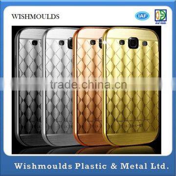 Colorful hot selling mobile phone with metal cover for S3 I9300 model