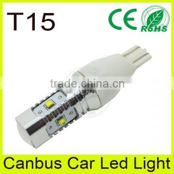 Guangzhou autoparts led lighting high performance T15 led canbus