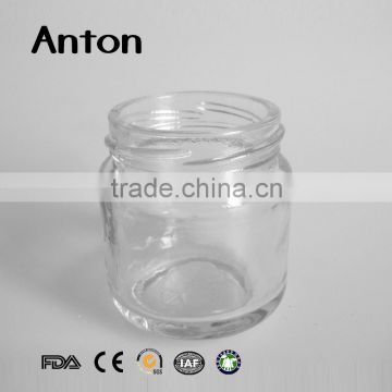 80ml round glass jar takeout food containers