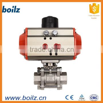 pvc electric actuator ball valve ceramic ball valve