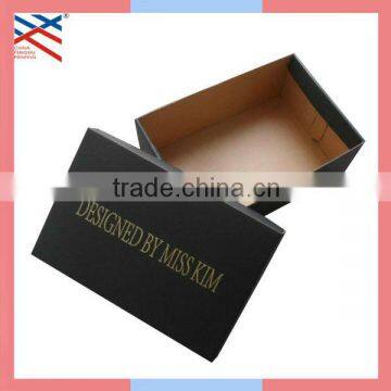 Corrugated Paper Men Shoes Box