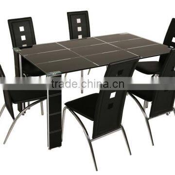 Different design Luxury Lined dining table from china