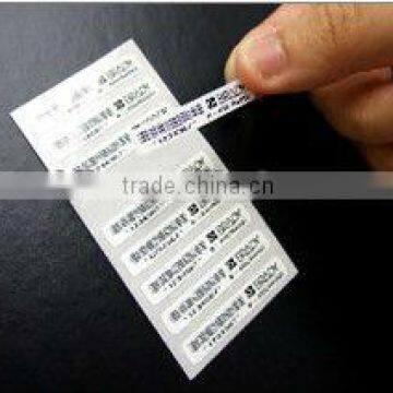 1D Electric Cable Label