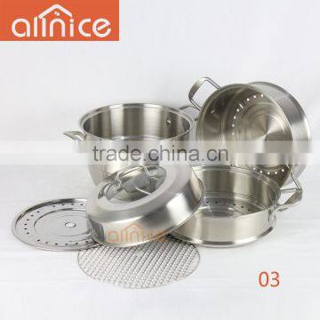 Allnice- German Quality Standard High Quality Steamer Pots With Matt Finish photo-6