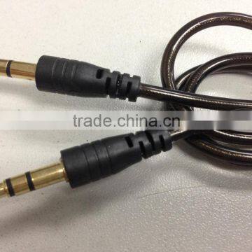 Male-Male 3.5mm to 3.5mm With Stereo Plug Audio Jack Audio Cable photo-2