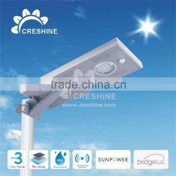 Integrated Motion Sensor Solar Street Lamp 16W 12V DC LED Solar Street Lamp, Solar LED Street Lamp