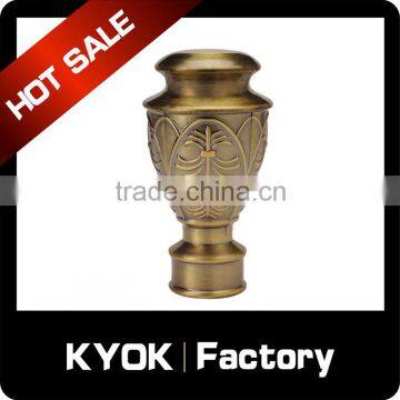 KYOK Curtain Rods Finial ,retractable Curtain Finial Wholesale Curtain Rod Accessories photo-3