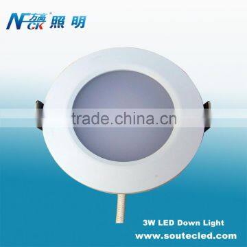 Fast delivery LED Downlight 3watt Factory Price led working light Wholesale china led light