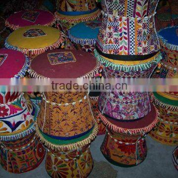 INDIAN TRADITIONAL HANDMADE EMBRIODERY PUFF