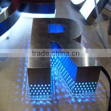 hot sale back light sign/luminous sign