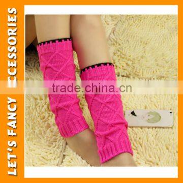 Many Colors Ladies Socks Cheap Wholesale Hot Pink Leg Warmer Leg Warmers PGLW-0020