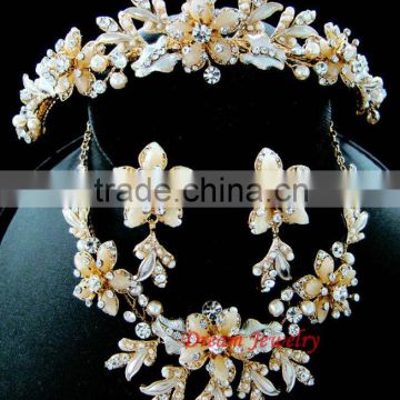 hot sale flower jewelry set