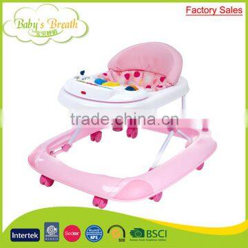 BW-01A factory sales safe softextile new model baby walker with removable musical box                        
                                                                Most Popular