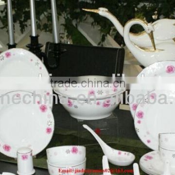 royal bone china ceramic wholesale restaurant dinnerware set