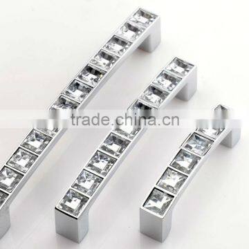 Factory Supply Clear Crystal Handle Pulls in Bulk