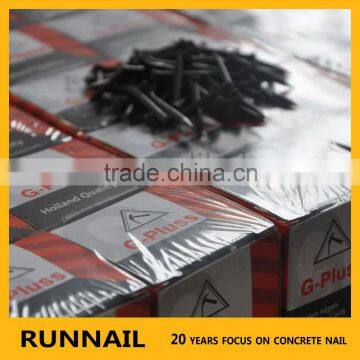 Hardened Black concrete nails germany flat head diamond point