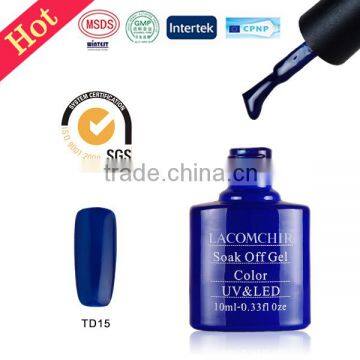 LACOMCHIR long-lasting and easy off nail arts design uv gel nails design